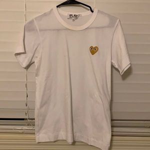 Comme des Garçons PLAY White Tshirt M